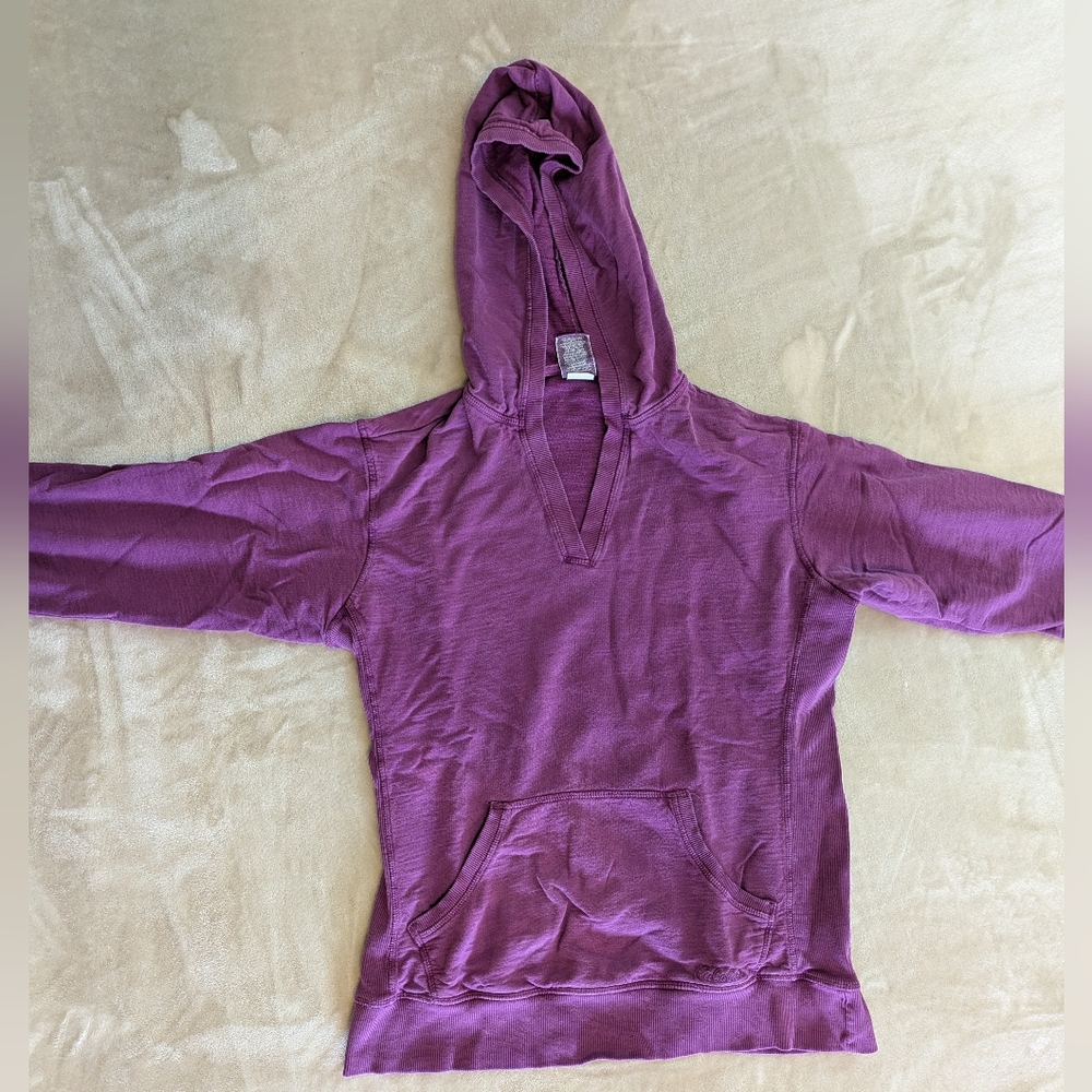 Cabela's Purple Long Sleeve Relaxed Hoodie
